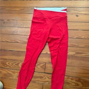 All in Motion Vibrant Red Leggings